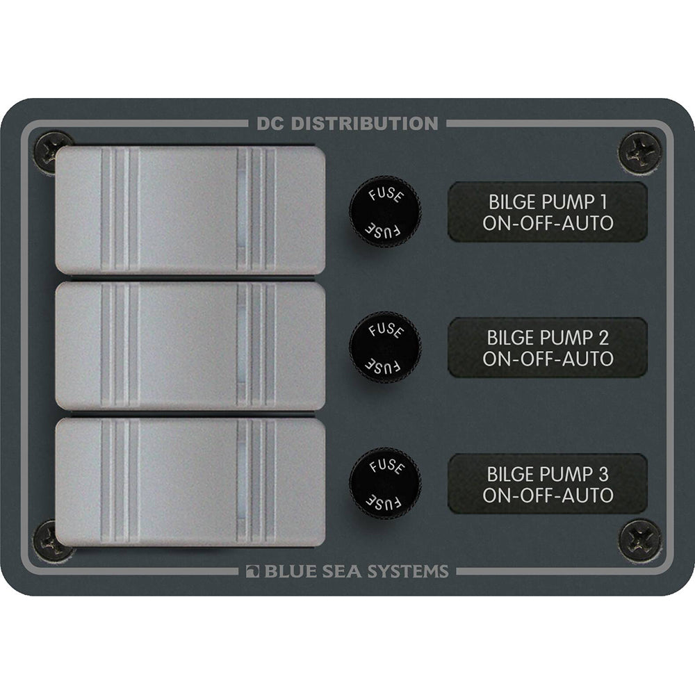 Panel de control de bomba de achique Blue Sea 8665 Contura 3 [8665]