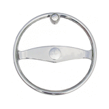 Schmitt Marine - Ongaro Wheel - 15.5" w/Knob for 3/4" Teleflex Tapered Shaft - 50003