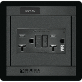 Blue Sea Systems Blue Sea 1499 - 360 Panel - 120V AC GFCI Dual Outlet