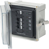 Blue Sea Systems Blue Sea 3130 - SMS Panel Enclosure w/Main &amp; 3 Branch (15A) - 120V AC