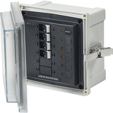 Blue Sea Systems Blue Sea 3133 - SMS Panel Enclosure w/Main &amp; 3 Branch (12/24V) - 12/24V DC