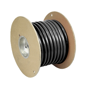 Pacer Black 6 AWG Battery Cable - 50' - WUL6BK-50