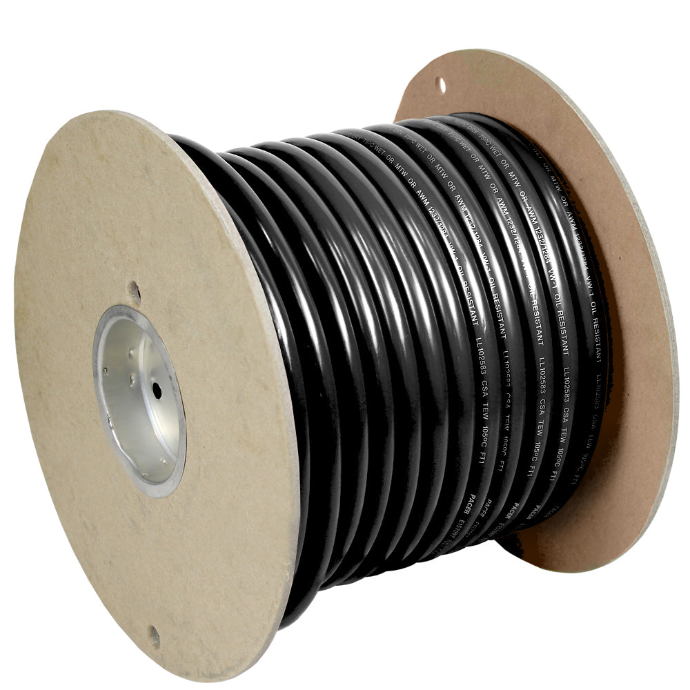 Cable de batería Pacer negro 2 AWG - 100 [WUL2BK-100]
