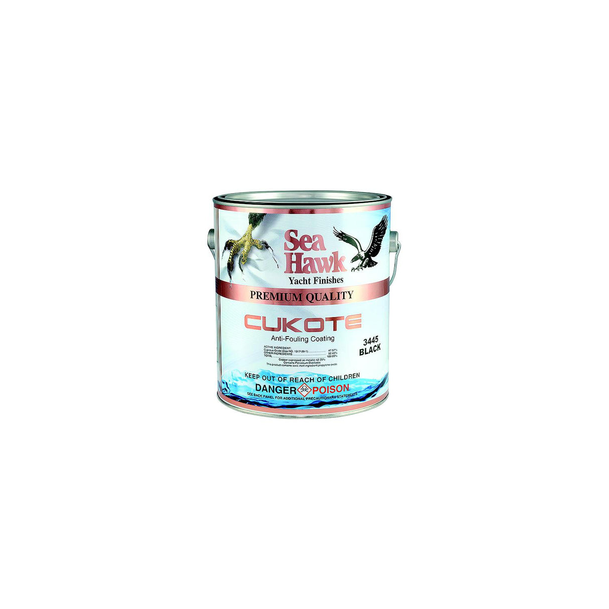 Seahawk Paint Sea Hawk 3445GL Cukote, Black, Gal. - 3445GL - official Seahawk Paint product image 3