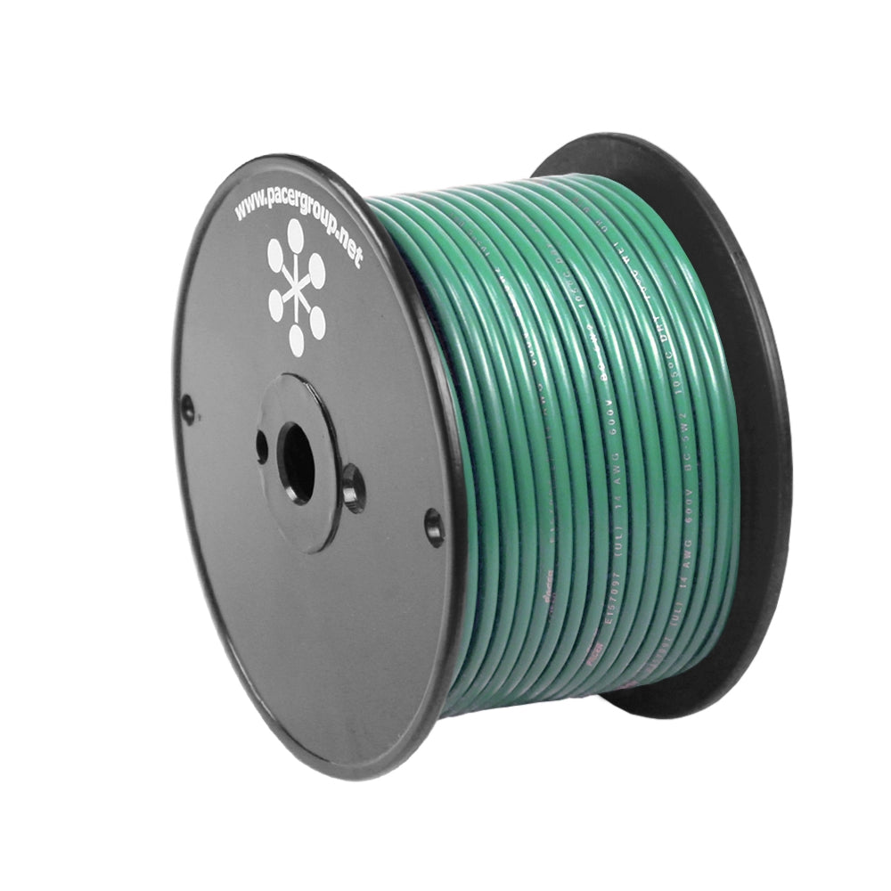Cable primario verde Pacer de 16 AWG - 100 [WUL16GN-100]