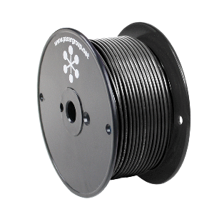 Pacer Black 16 AWG Primary Wire - 250' - WUL16BK-250