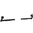 Atwood Mobile Dometic 9800018401U 18" Extension Bars Tall Wall Brackets, Black - 9108785887 - image 1