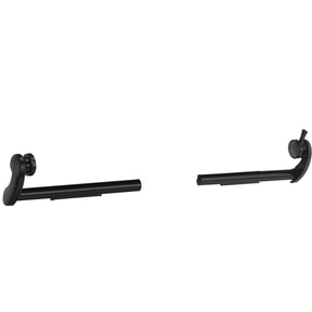 Atwood Mobile Dometic 9800018401U 18" Extension Bars Tall Wall Brackets, Black - 9108785887 - image 1