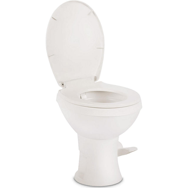 Atwood Mobile Dometic 9610008275 400 Gravity Flush Toilet, White, Standard Height - image 1