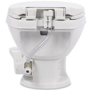 Atwood Mobile Dometic 9610008278 401 Gravity Flush Toilet, White Standard Height - image 1