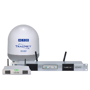 KVH TracNet™ H30 Ku-Band Antenna w/TracNet Hub - 01-0432-11