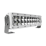 Black Oak LED Black Oak Pro Series 3.0 Double Row 10" LED Light Bar - Combo Optics - White Housing - 10CM-D5OS