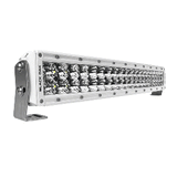 Black Oak LED Black Oak Pro Series 3.0 Curved Double Row 20" LED Light Bar - Combo Optics - White Housing - 20CCM-D5OS