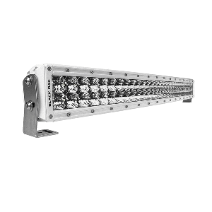 Black Oak LED Black Oak Pro Series 3.0 Curved Double Row 30" LED Light Bar - Combo Optics - White Housing - 30CCM-D5OS