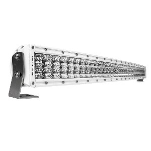 Black Oak LED Black Oak Pro Series 3.0 Curved Double Row 40" LED Light Bar - Combo Optics - White Housing - 40CCM-D5OS
