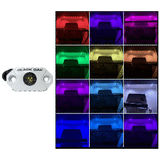 Black Oak LED Black Oak Rock Accent Light - RGB - White Housing - MAL-RGB
