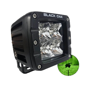 Black Oak LED Black Oak Pro Series 3.0 2" 940nm Infrared Pod Light - Flood Optics - Black Housing - 2IR-POD940