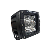 Black Oak LED Black Oak 2" LED Pod Light - Flood Optics - Black Housing - Pro Series 3.0 - 2F-POD10CR