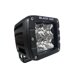 Black Oak LED Black Oak 2" LED Pod Light - Spot Optics - Black Housing - Pro Series 3.0 - 2S-POD10CR