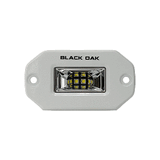 Black Oak LED Black Oak 2" Marine Flush Mount Spreader Light - White Housing - Pro Series 3.0 - 2FSL-SRPOD10CR