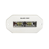 Black Oak LED Black Oak 4" Marine Flush Mount Spreader Light - White Housing - Pro Series 3.0 - 4FMSL-S