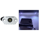 Black Oak LED Black Oak Rock Accent Light - White LEDs - White Housing - MAL-W