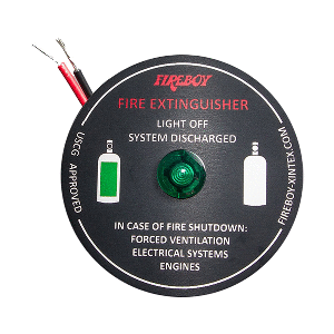 Fireboy-Xintex System Ready Panel Warning Light - 90107