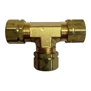 Uflex USA Uflex Union T-Fitting f/3/8" Tube Compression Hose Fittings