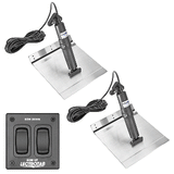 Lectrotab XKA Aluminum Alloy Trim Tab Kit w/Rocker Switch - 9 x 9 - XKAF9X9A