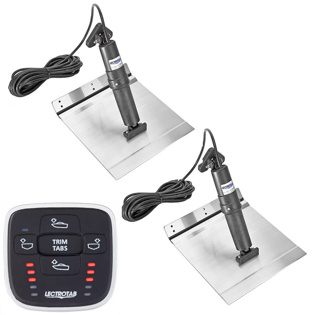 Lectrotab XKA Aluminum Alloy Trim Tab Kit w/MLC-1 Control - 9 x 9 - XKASML9X9A