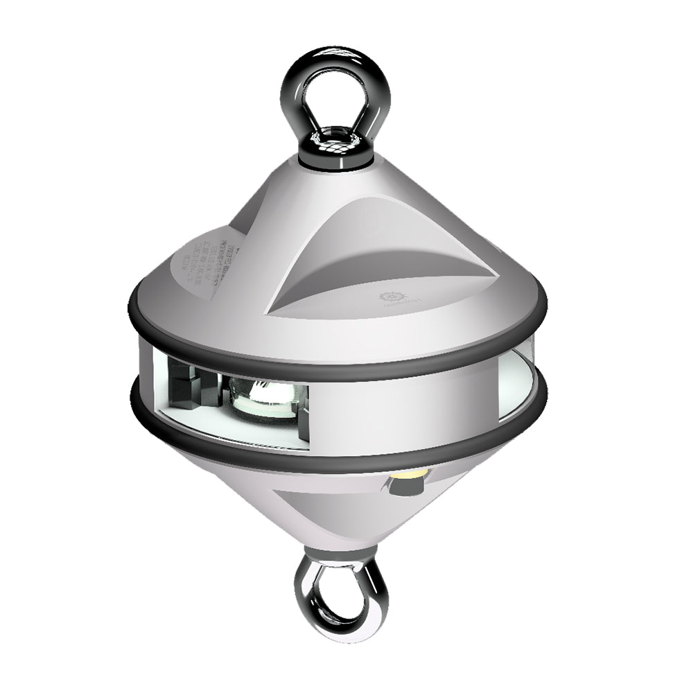 Lopolight Series 200-012 - Luz de polipasto - 2NM - Blanco - Carcasa plateada [200-012G2-H1C]