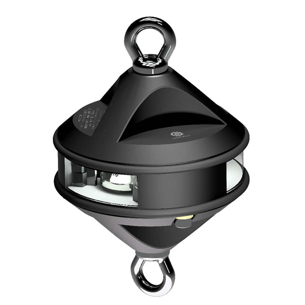 Lopolight Series 200-012 - Luz de polipasto - 2NM - Blanco - Carcasa negra [200-012G2-H1C-B]