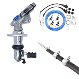 Tigress XD Crank Top Mount System - 18' - Carbon Fiber XD Black/Silver Outriggers Pro Series Double Rigging Kit - 88679-03