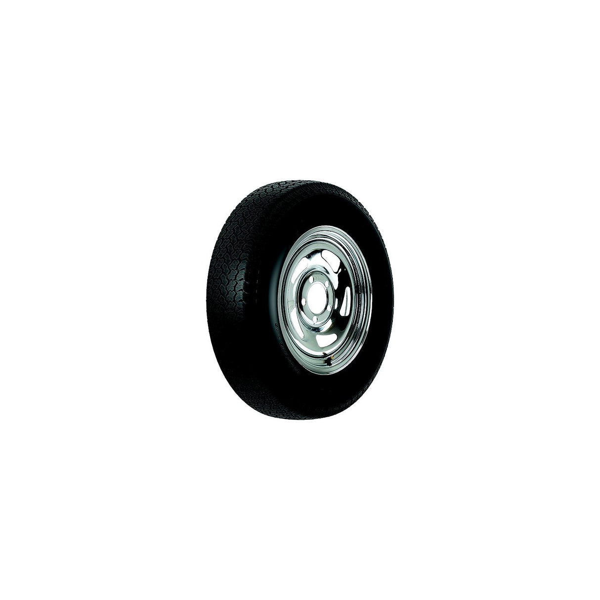 Loadstar Tires Loadstar Bias Tire and Wheel (Rim) Assembly ST205/75D-14 5 Hole C Ply - 3S464