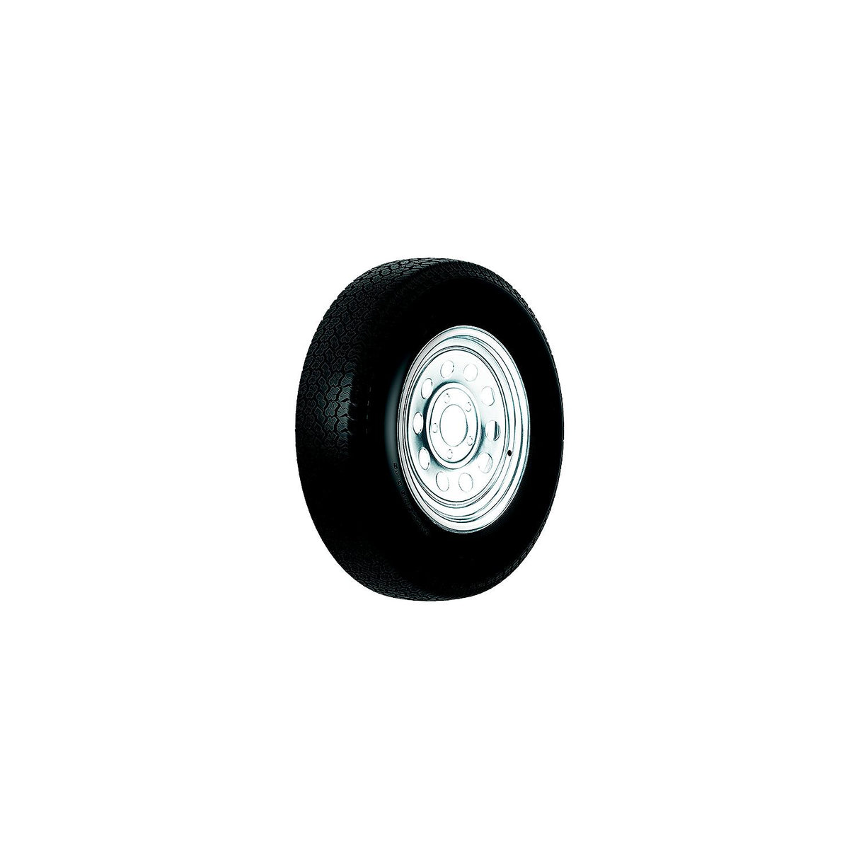 Loadstar Tires Loadstar Bias Tire and Wheel (Rim) Assembly ST205/75D-14 5 Hole C Ply - 3S460
