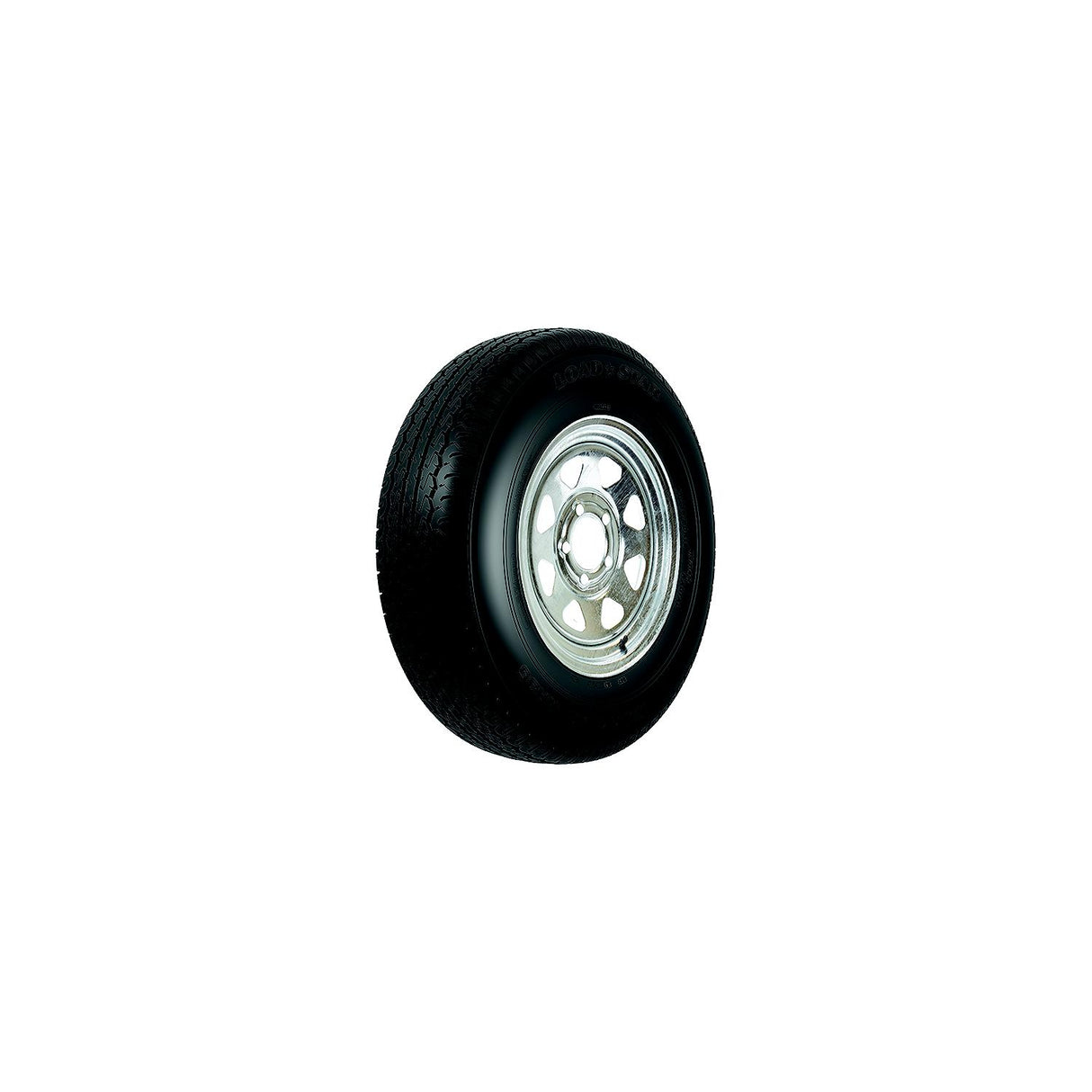 Loadstar Tires Loadstar Radial Tire and Wheel (Rim) Assembly ST215/75R-14 5 Hole C Ply - 32201 - image 1