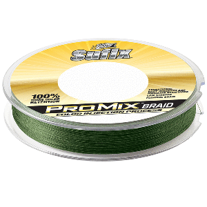 Sufix ProMix&reg; Braid - 15lb - Low-Vis Green - 300 yds - 630-115G