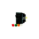 BEP 1001716 Rocker Switch, Off-On, SPST, 1/4" Blade Terminals, Illuminated w/4 Interchangeable Colors - 1001716 - official BEP product image 2