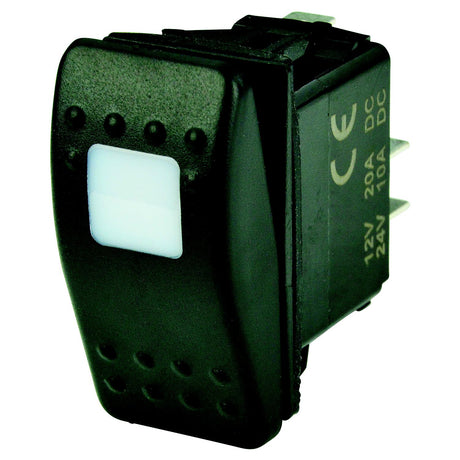 BEP SPST Contura Switch - 1-Amber LED - OFF/ON [1001801] - official BEP product image 2