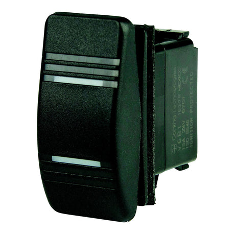 BEP 1001812 Weather Resistant Contura Rocker Switch, On-On, DPDT, 1/4" Blade Terminals, Illuminated Amber (2 Positions) - 1001812 - official BEP product image 3