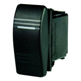 BEP 1001807 Weather Resistant Contura Rocker Switch, On-Off-(On), DPDT, 1/4" Blade Terminals, Illuminated Amber - 1001807 - official BEP product image 2