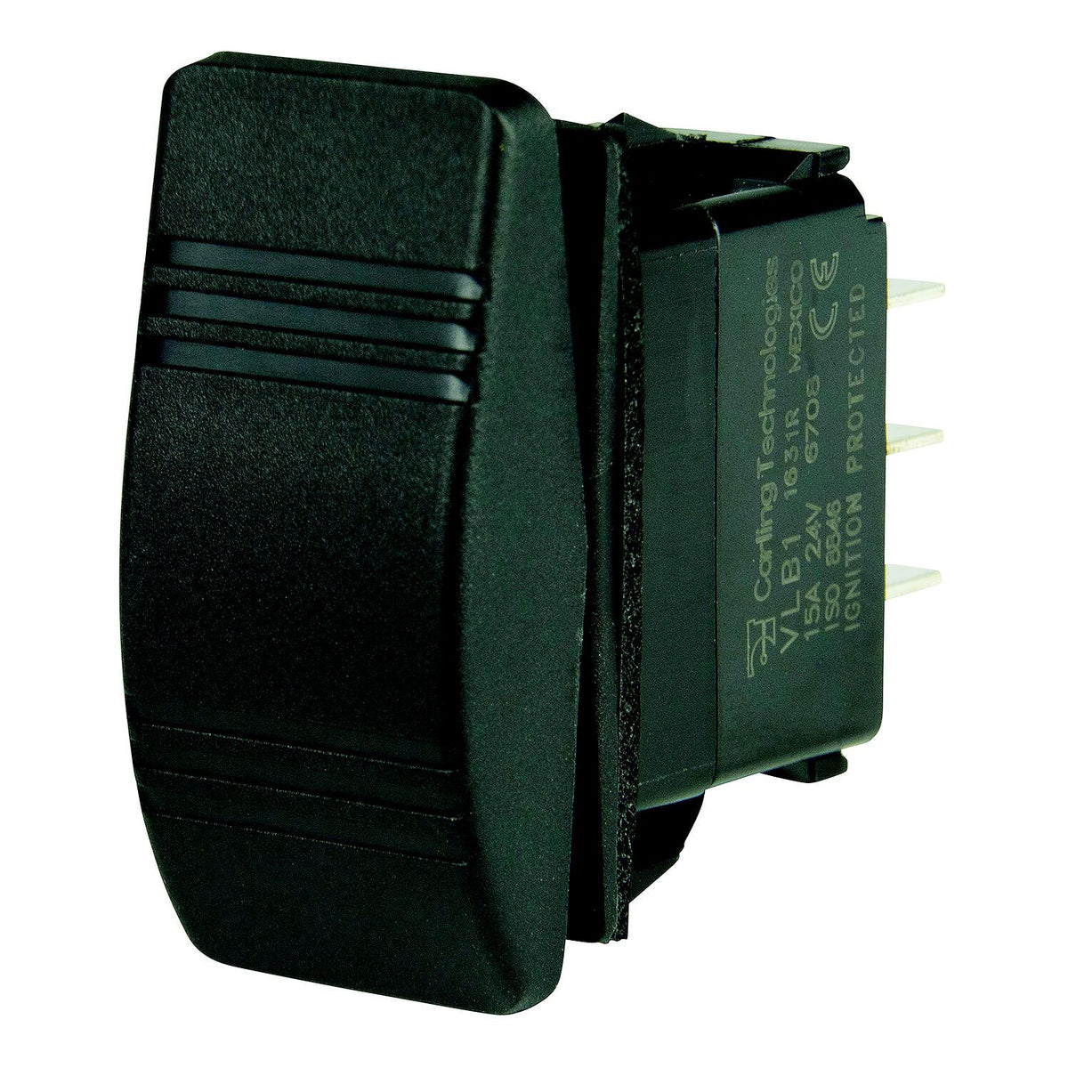 BEP DPDT Contura Switch - (ON)/OFF/(ON) [1001809] - official BEP product image 2
