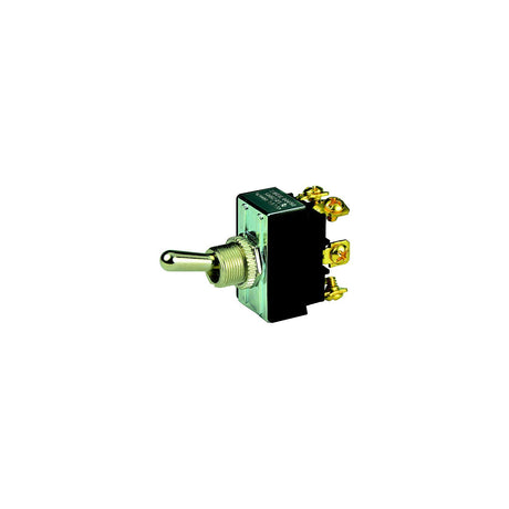 BEP DPDT Chrome Plated Toggle Switch - ON/OFF/ON [1002018] - official BEP product image 2