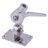 Whitecap Heavy-Duty Ratchet Antenna Mount - 316 Stainless Steel - S-1802BC