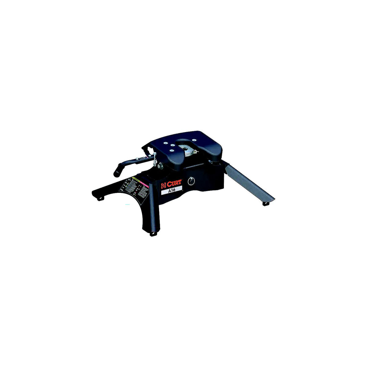 Curt Manufacturing Curt 16120 5th Wheel Hitch, A-Series, 16,000 lb Capacity, Carbide Black Powder Coat - image 1