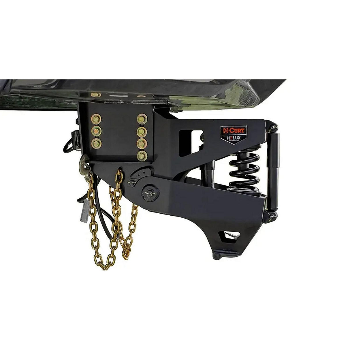 Curt Manufacturing Curt 2024044577 Helux Coil-Spring Gooseneck Pin Box, 3,900 Lbs. Pin Weight, 20,000 Lbs. Capacity - image 3