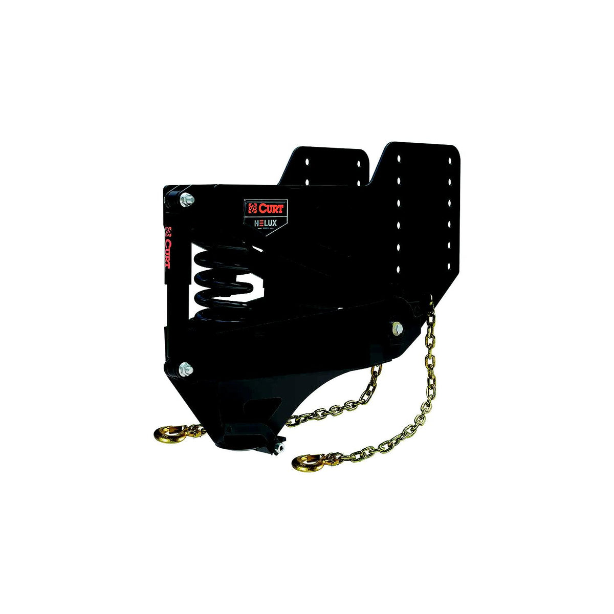Curt Manufacturing Curt 2024044578 Helux Coil-Spring Gooseneck Pin Box, 4,300 Lbs. Pin Weight, 20,000 Lbs. Capacity - image 2