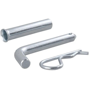 Curt Manufacturing Curt 21502 Hitch Pin 1/2" with 5/8" Adapter, 1-1/4" or 2" Receiver, Zinc, Packaged - image 1