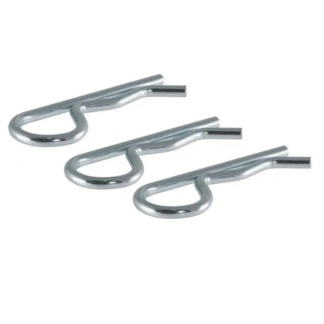 Curt Manufacturing Curt Mfg. 2160 Hitch Clips Fits 1/2" or 5/8" Pin, Zinc, 3-Pack - 21602 - image 1
