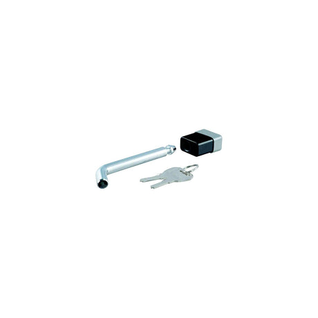 Curt Manufacturing Curt Mfg. 23021 5/8" Hitch Lock , fits 2", 2-1/2" or 3" Receiver, Deadbolt, Chrome - image 2